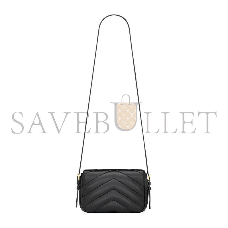 YSL LOULOU TOY CROSSBODY IN MATELASSÉ LAMBSKIN 873156AAEAX1000 (21*14*5cm)
